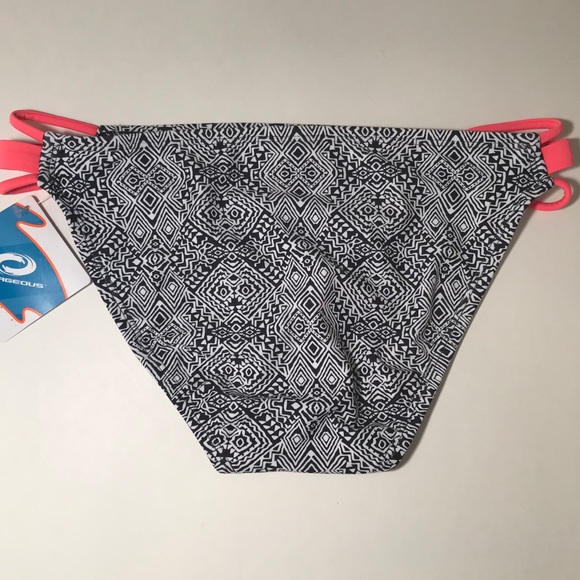 NWT O’RAGEOUS Tribal Boho Hipster Swim Bottoms S - Picture 8 of 8